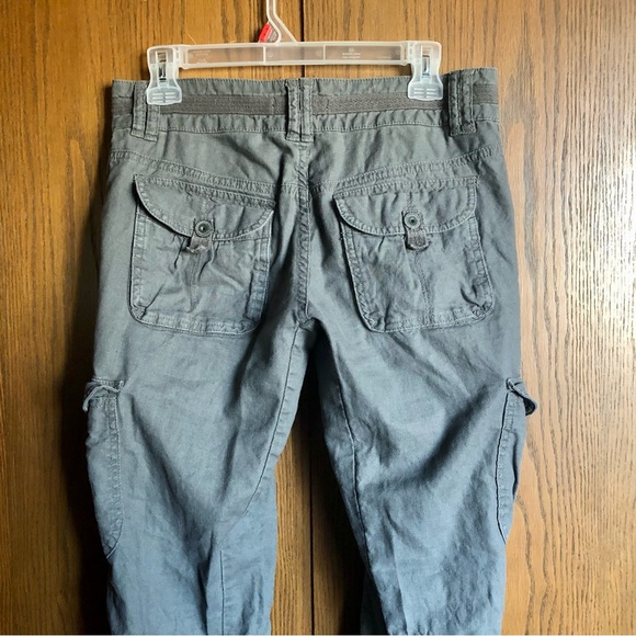 Low rise flare cargo pants - Picture 3 of 3